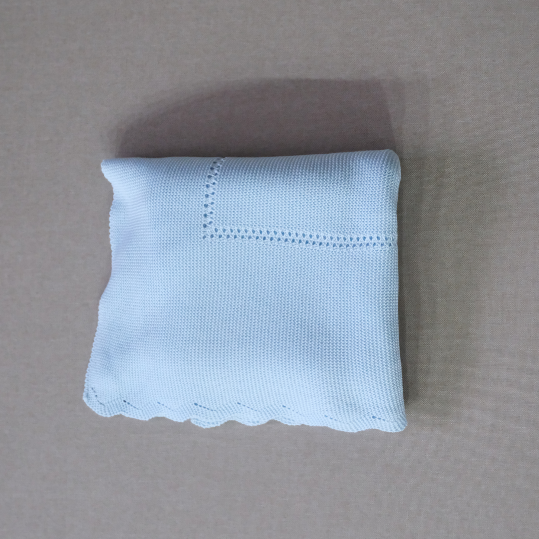 Manta Iago azul bebe