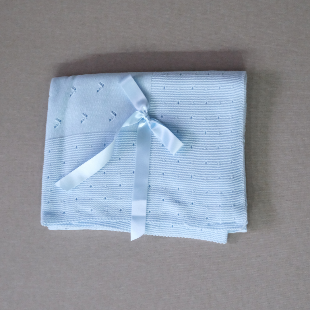 Toquilla Sofía azul bebe