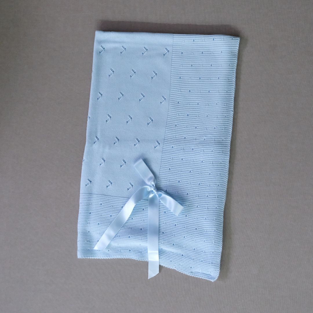 Toquilla Sofía azul bebe