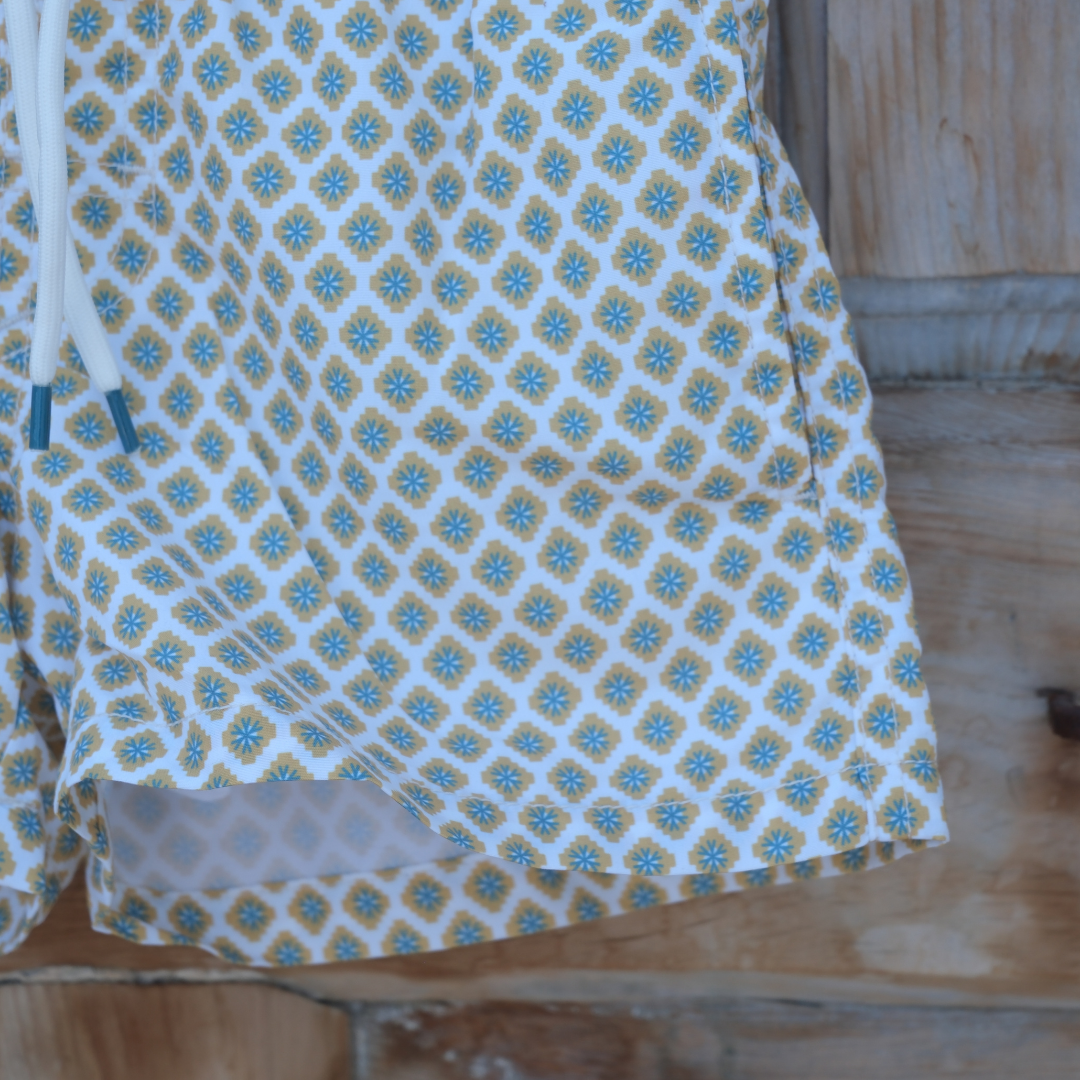 Traje de baño flor amarilla