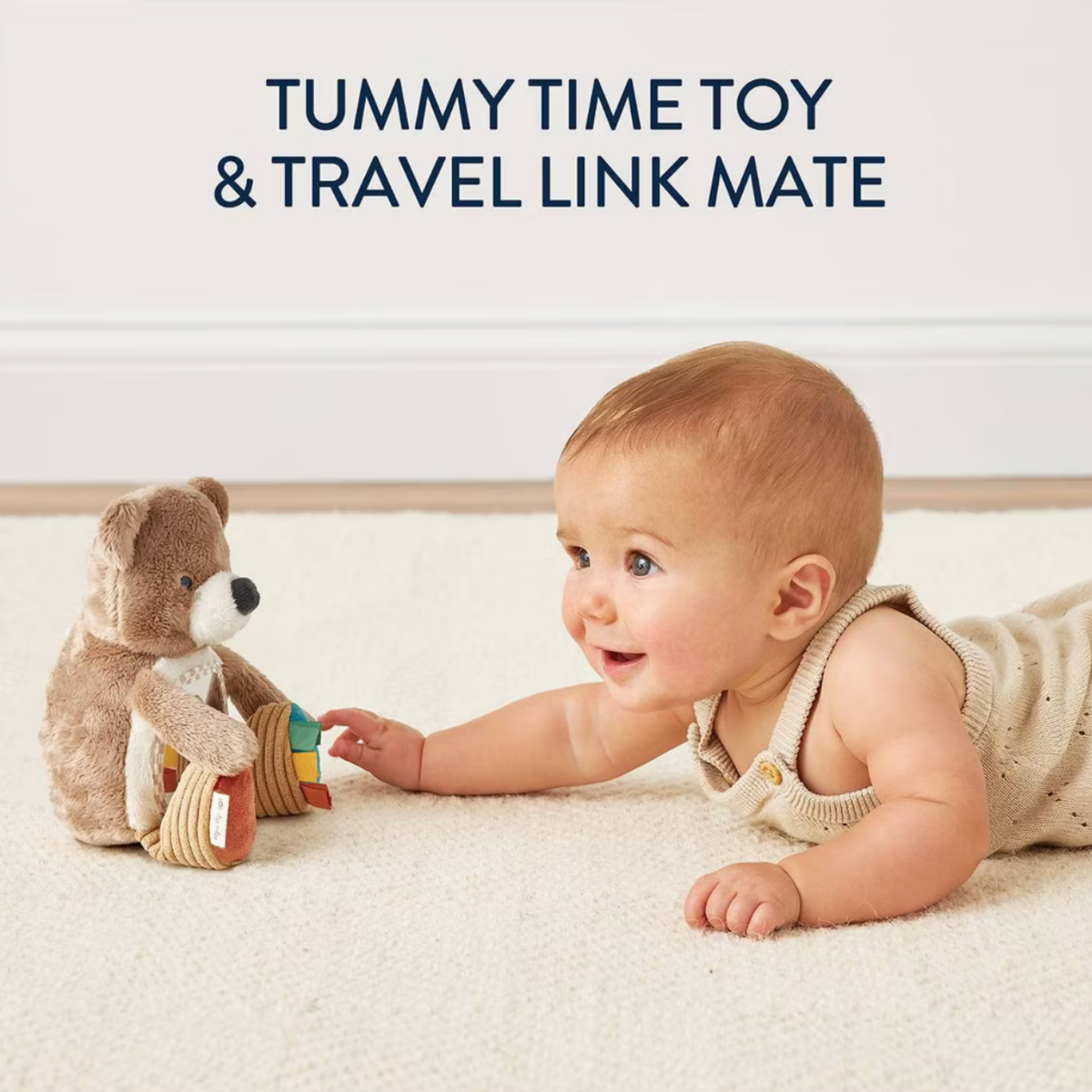 Peluche osito tummy time