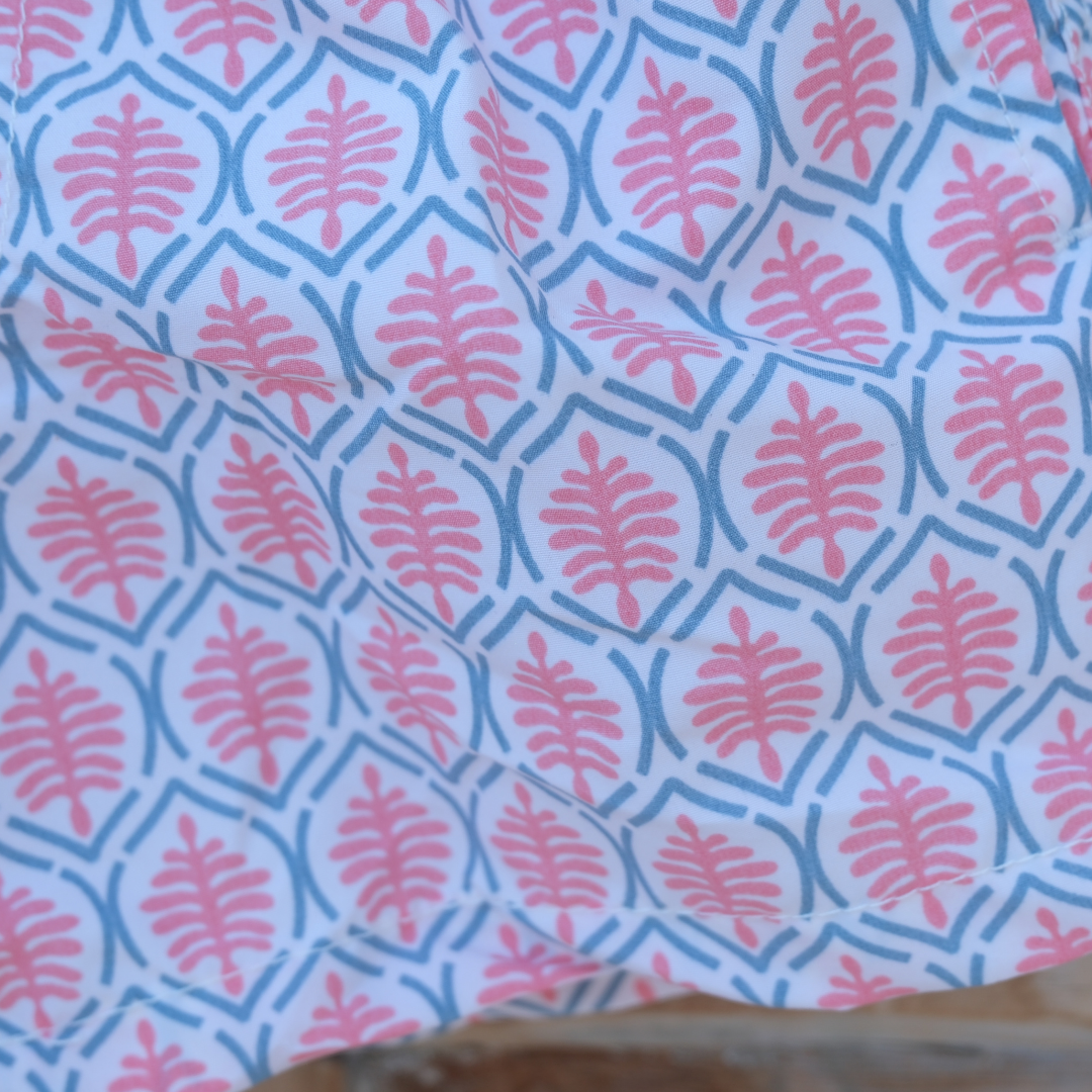 Traje de baño flor rosa