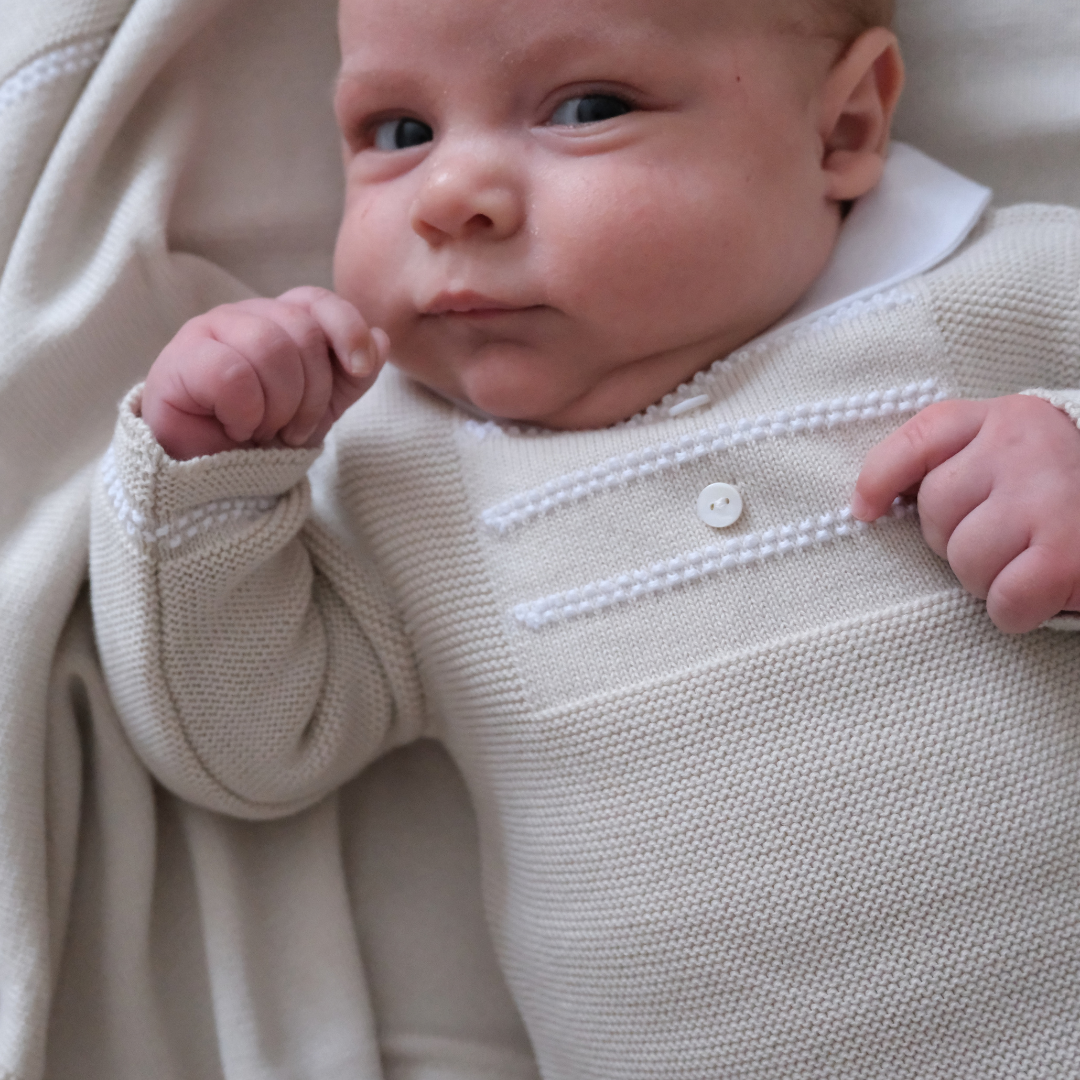 Conjunto punto Edmonton beige