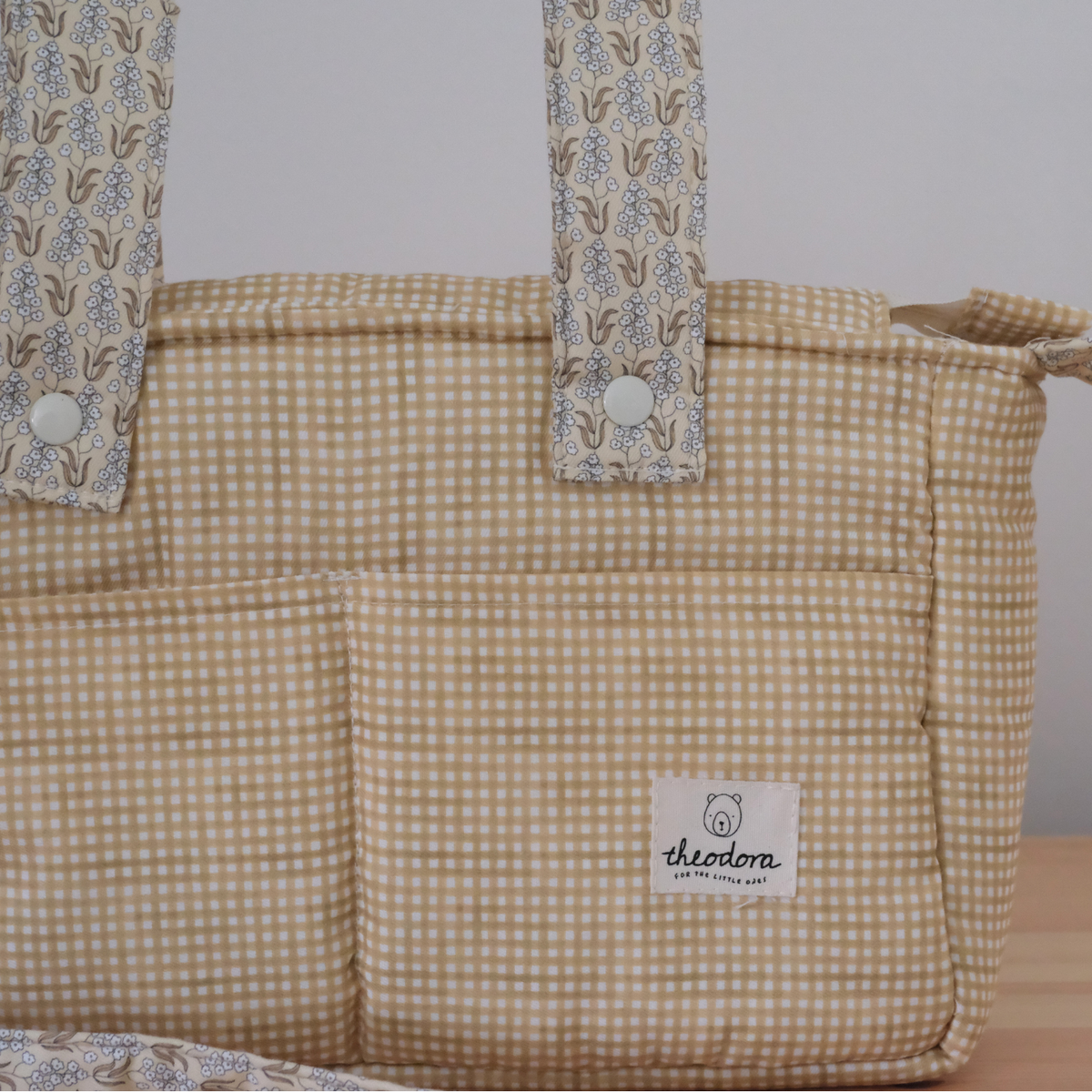 Bolsa para carro chica vichi amarillo