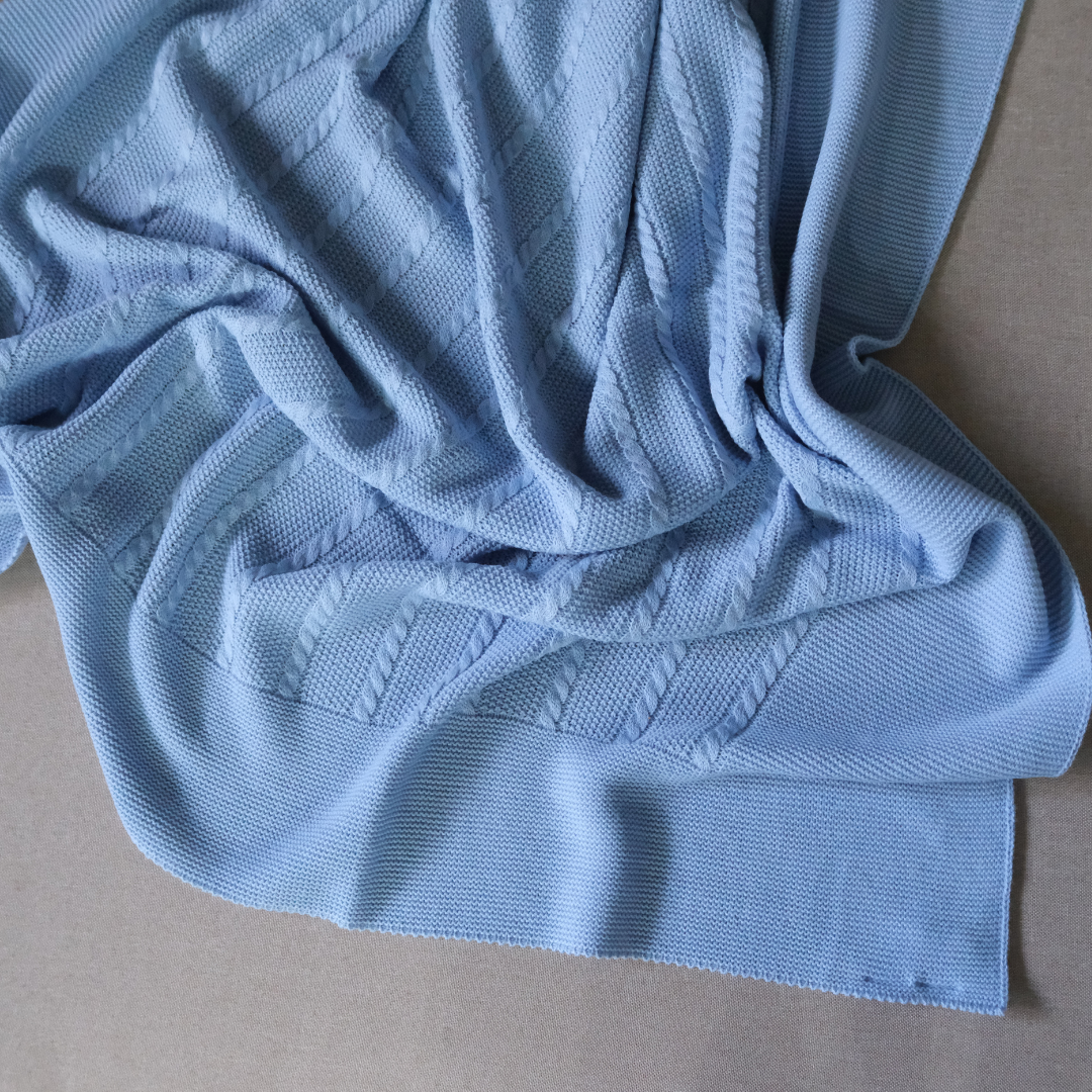 Manta Fer azul fuerte