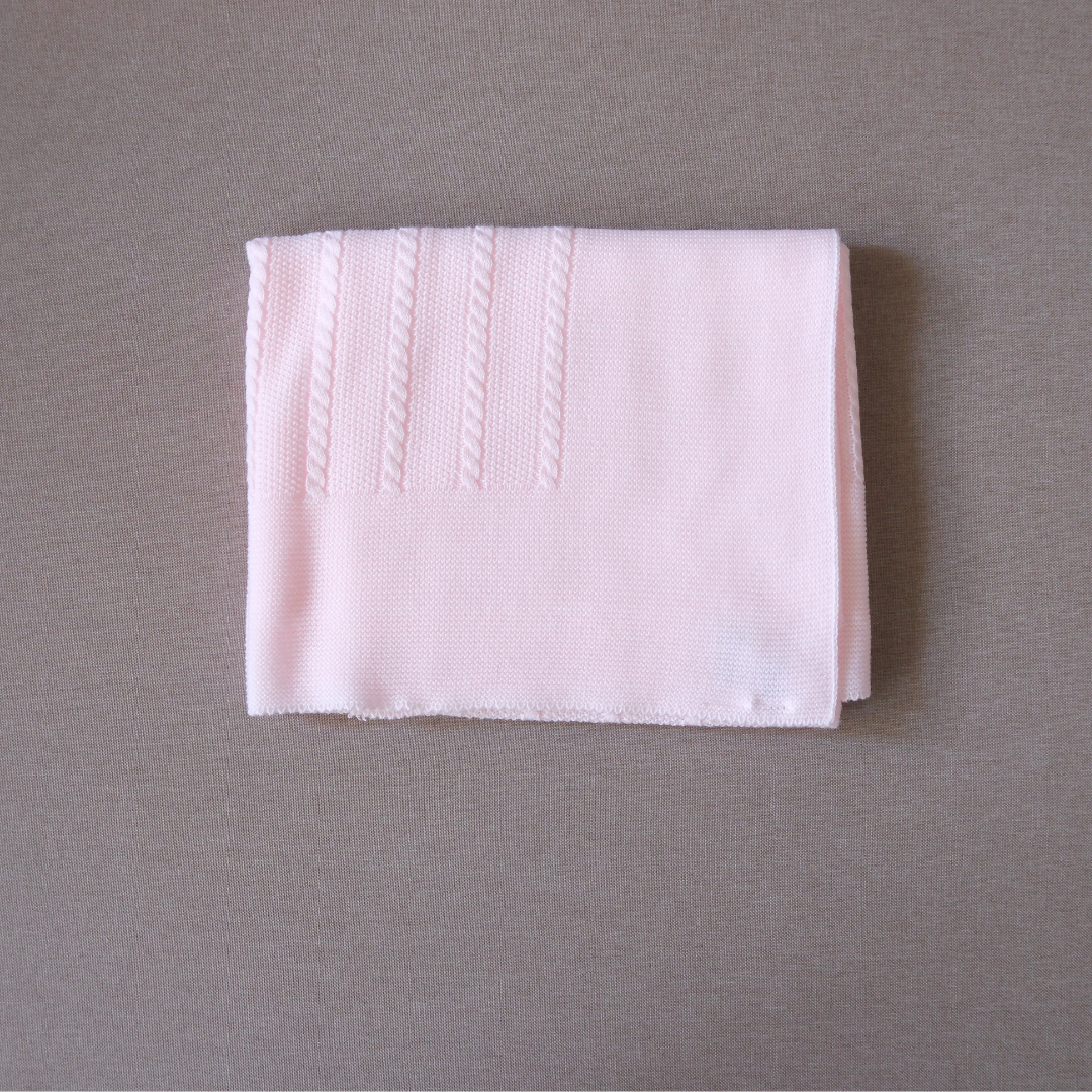 Manta Fer rosa bebé