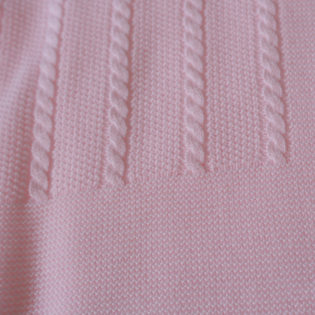 Manta Fer rosa bebé