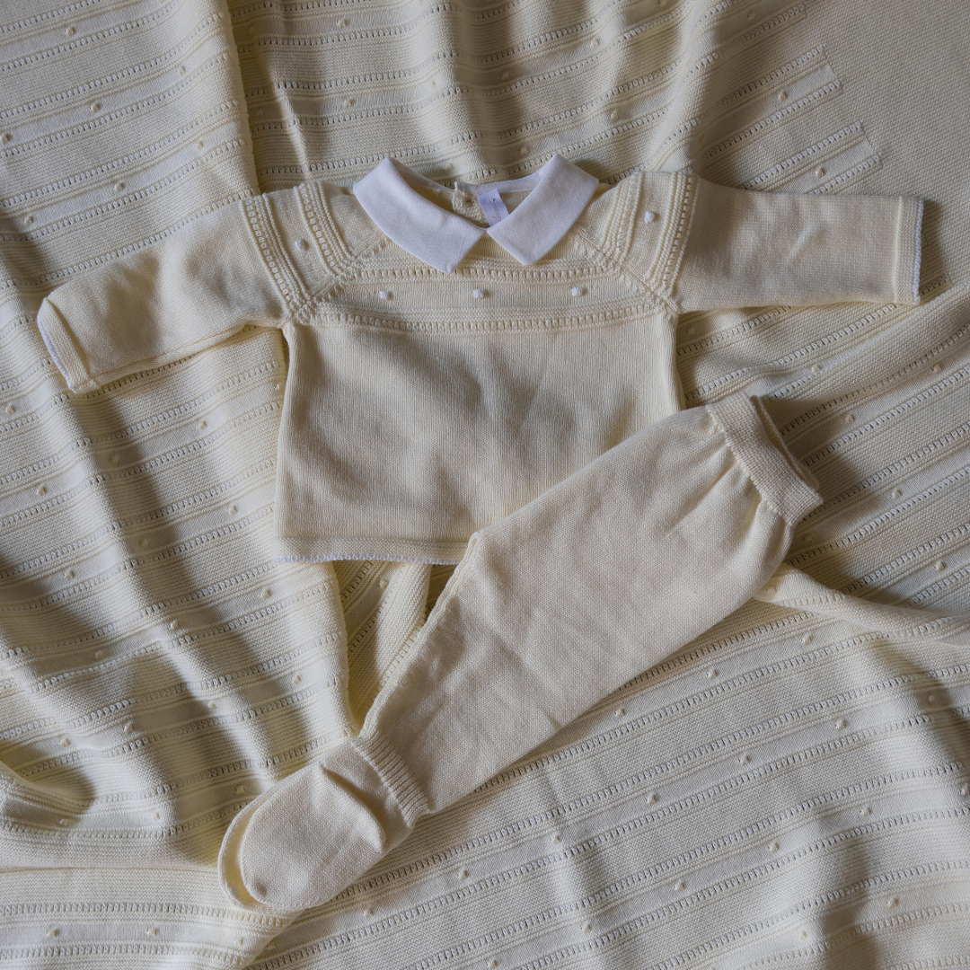 Conjunto punto Niagara amarillo