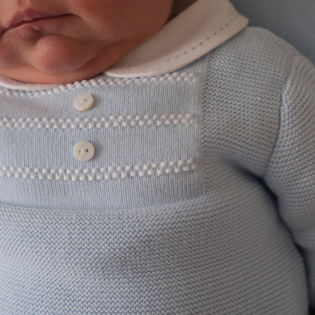 Conjunto punto Edmonton azul