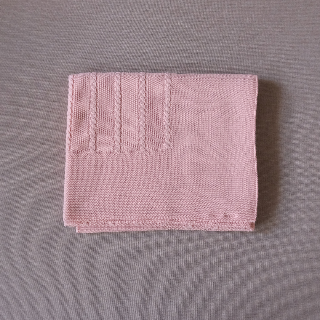 Manta Fer rosa empolvado