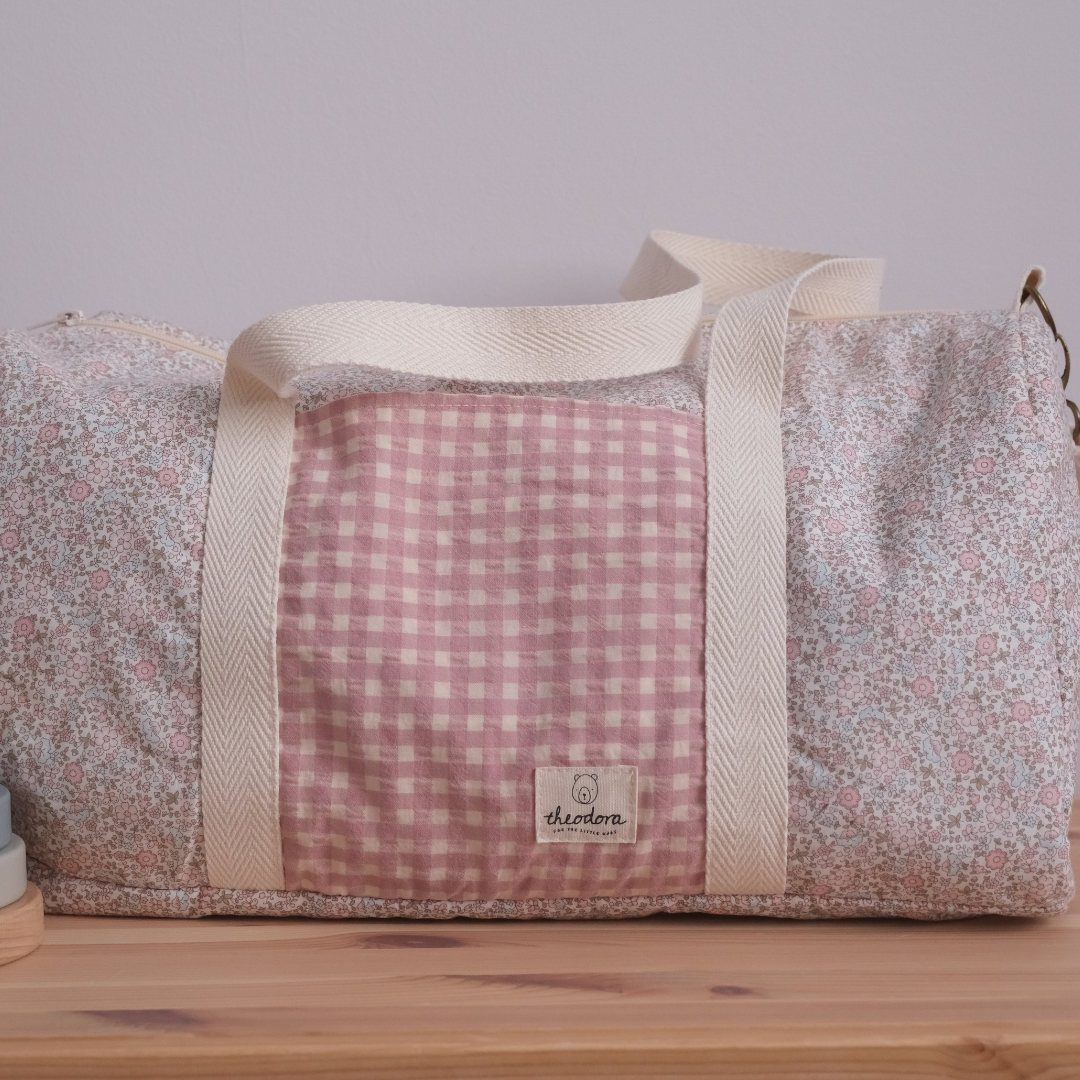 Bolsa deporte impermeable flor Nuria