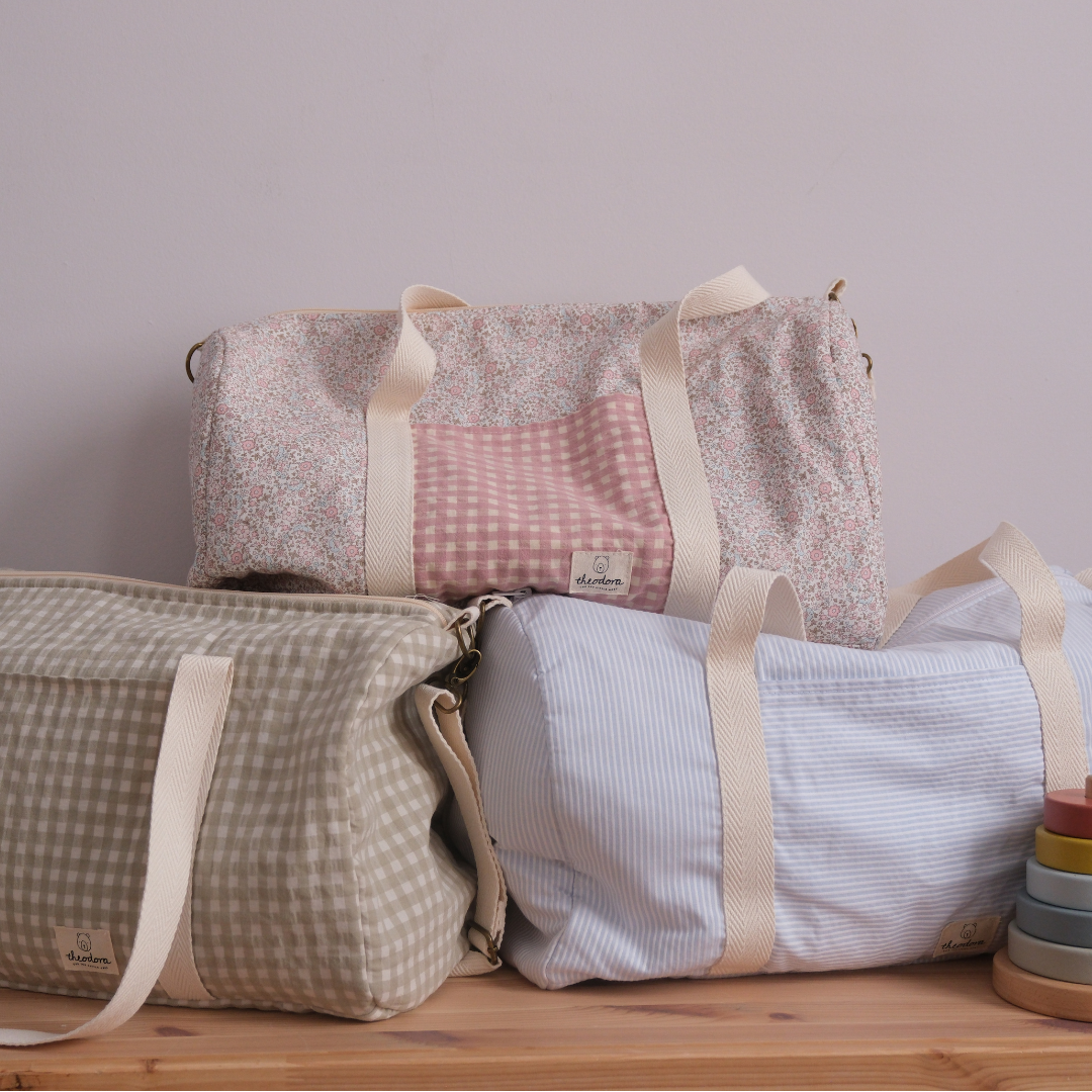 Bolsa deporte impermeable flor Nuria