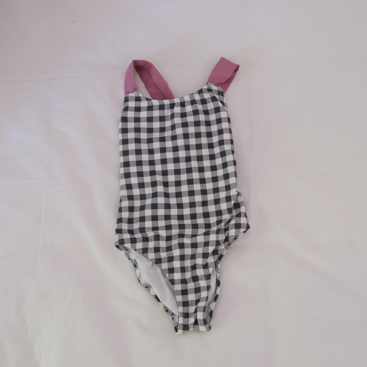 Traje de baño cuadritos