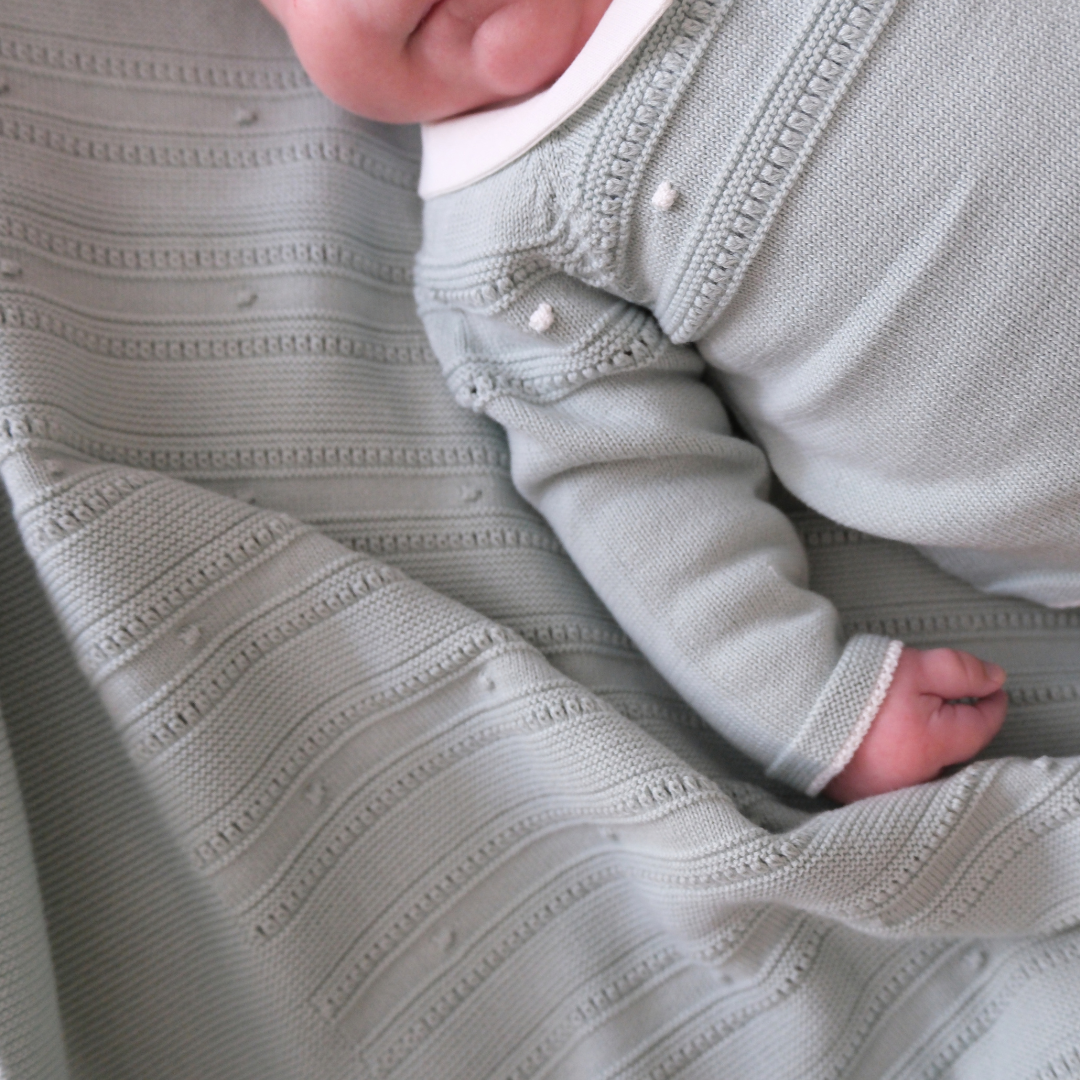 Conjunto punto Niagara verde