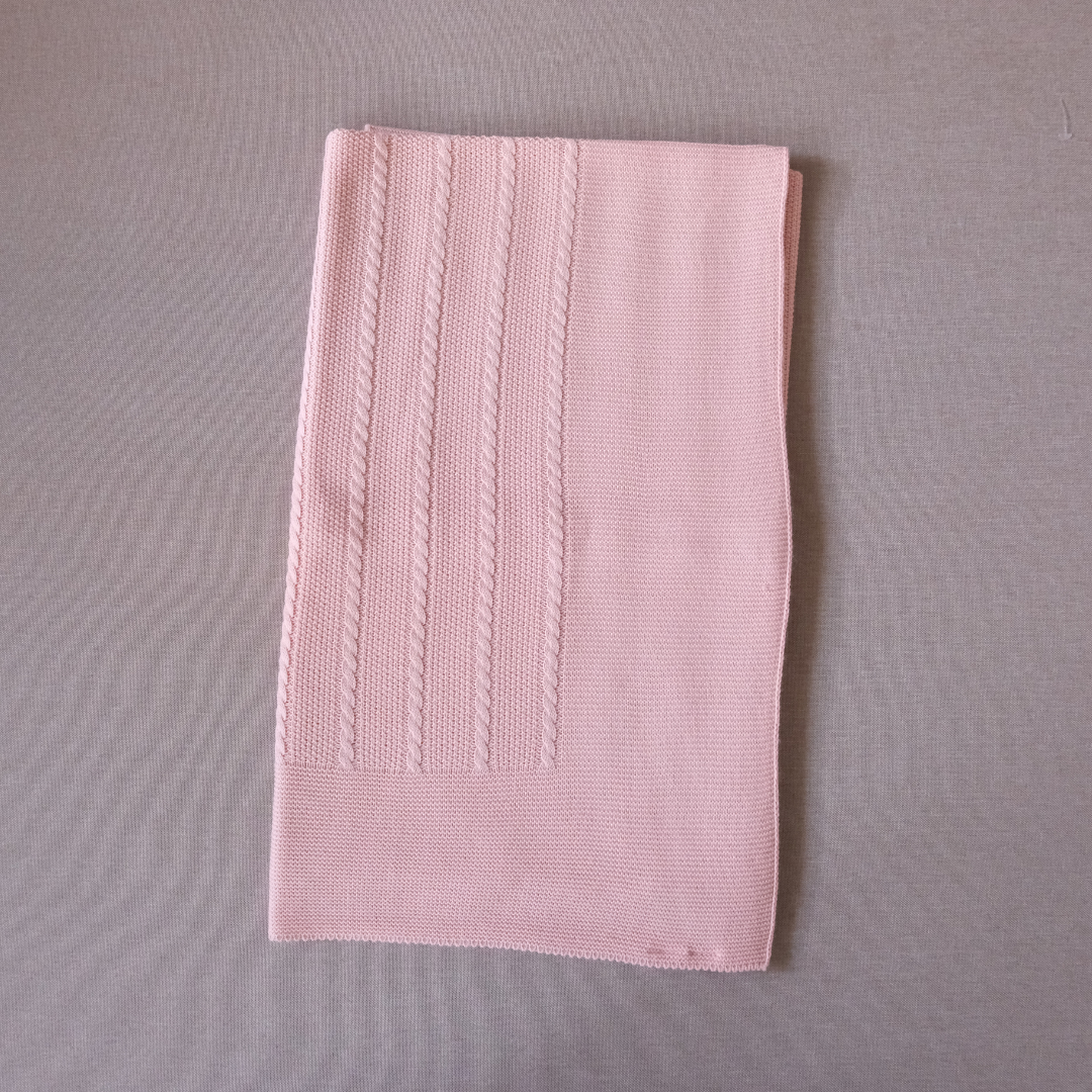 Manta Fer rosa empolvado