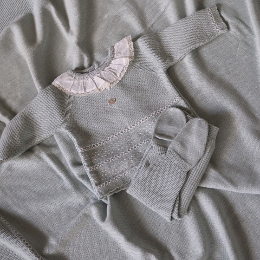 Conjunto punto Winnipeg verde