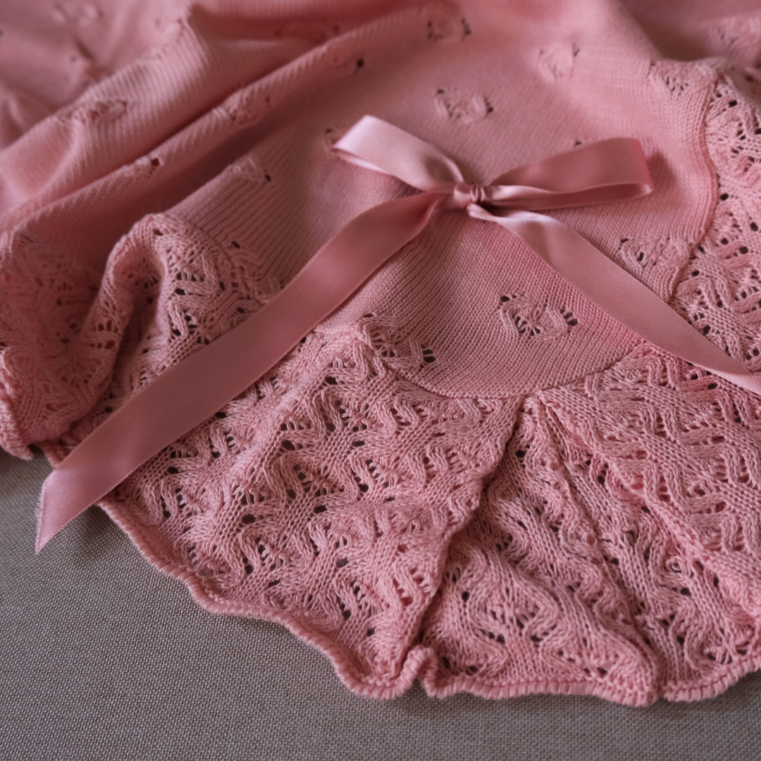 Toquilla Lucas rosa fuerte