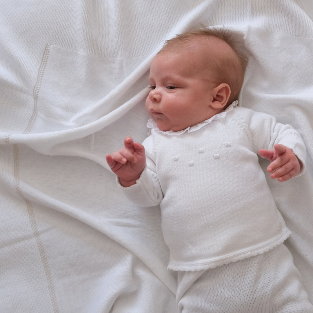 Conjunto punto Calgary blanco