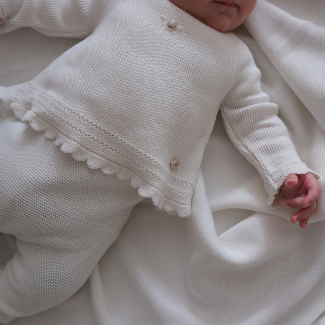 Conjunto punto Montreal ivory