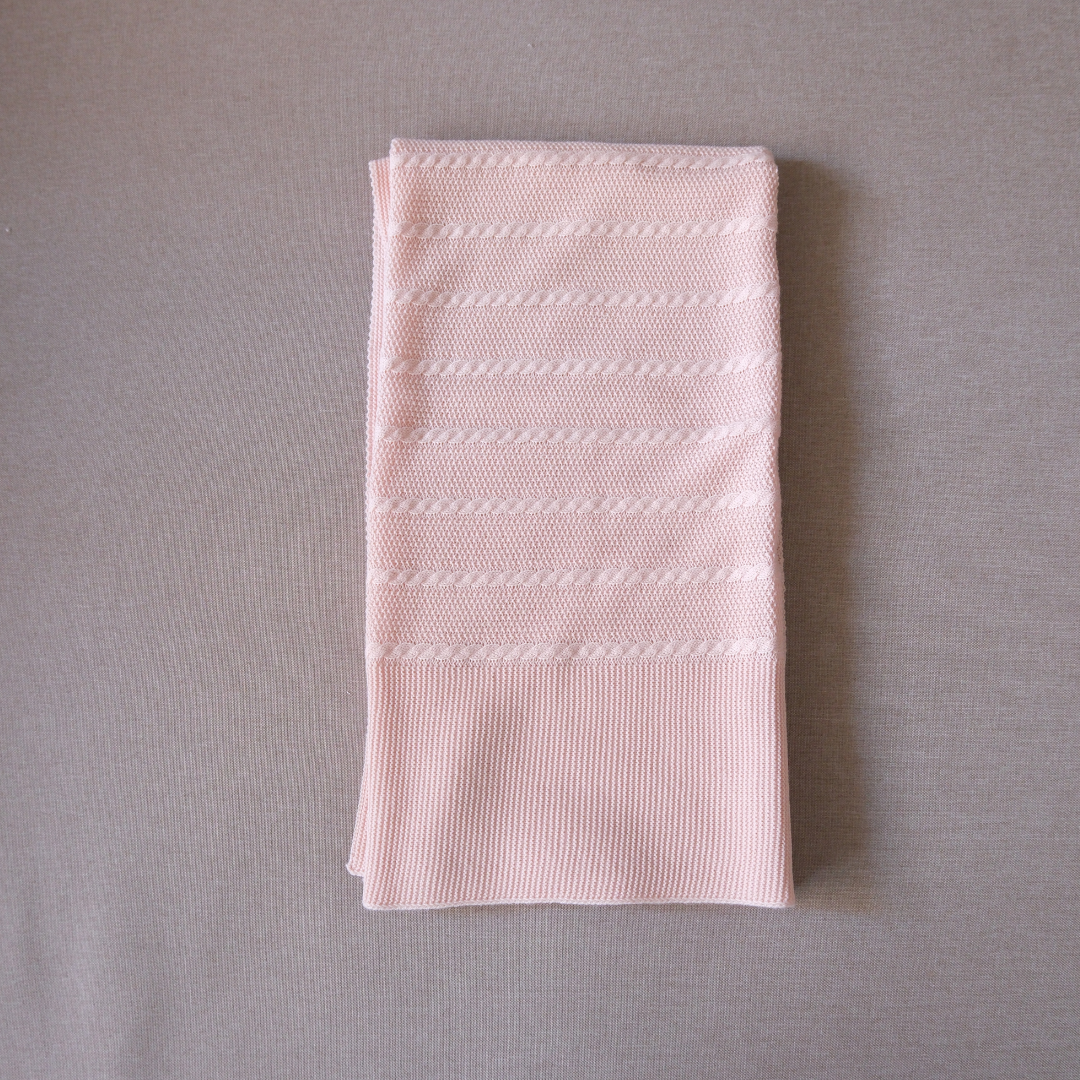 Manta Fer rosa pastel