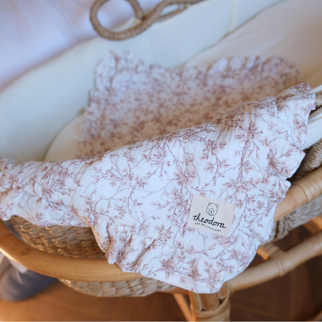 Salvababas flores rosas