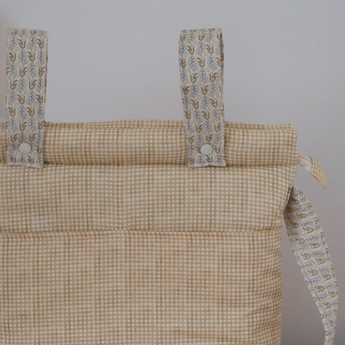 Bolsa para carro grande vichi amarillo