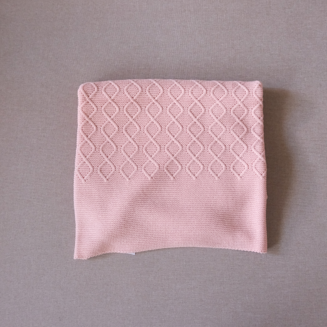 Manta Ana rosa empolvado