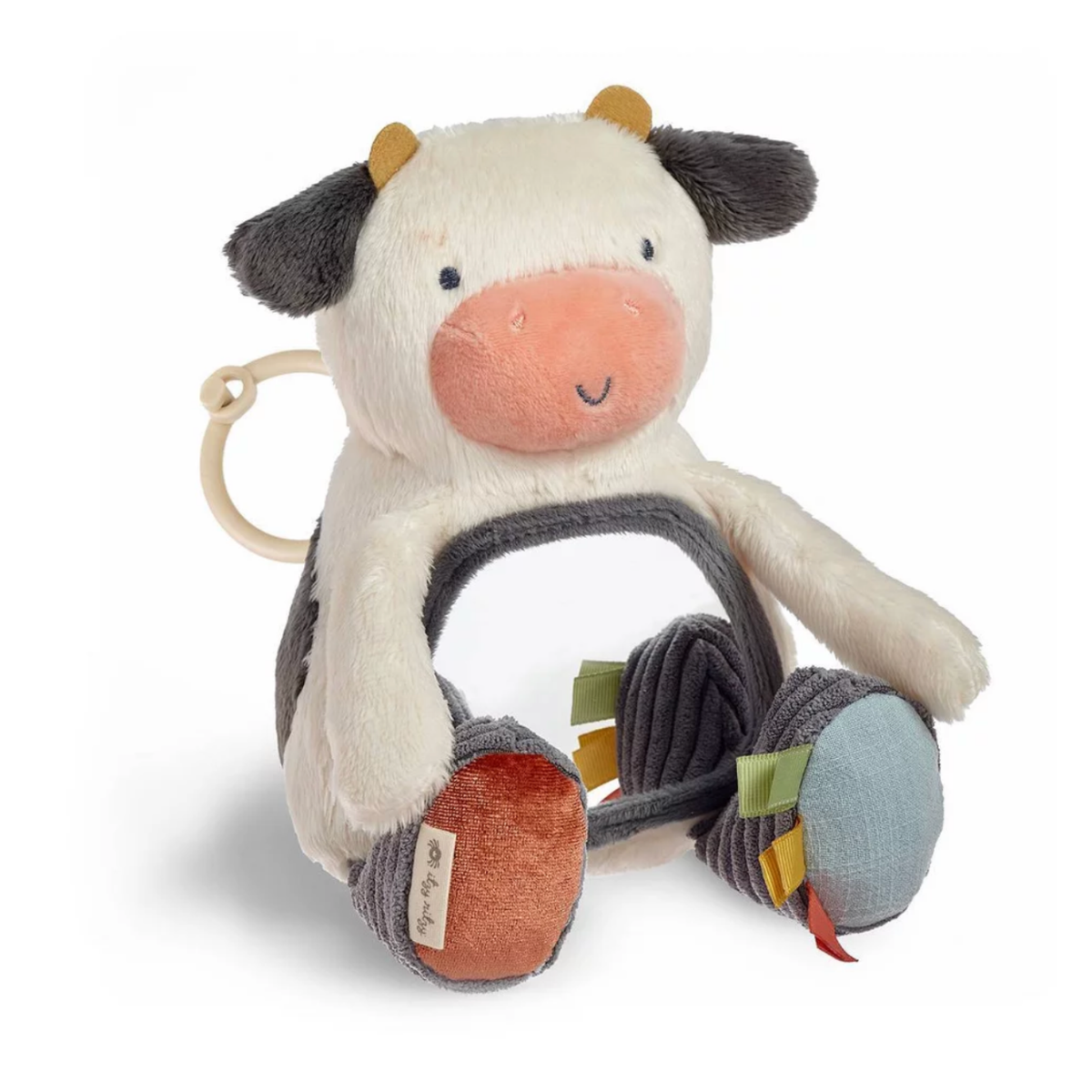 Peluche vaca tummy time