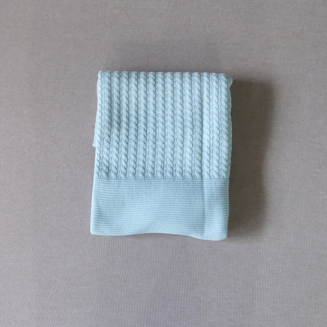 Manta Ignacio verde menta