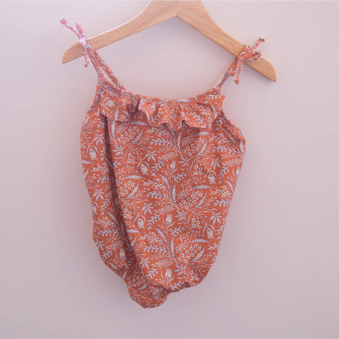 Traje de baño selva naranja