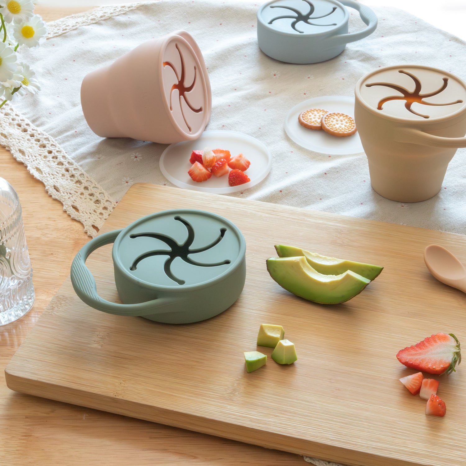 Recipiente para snack