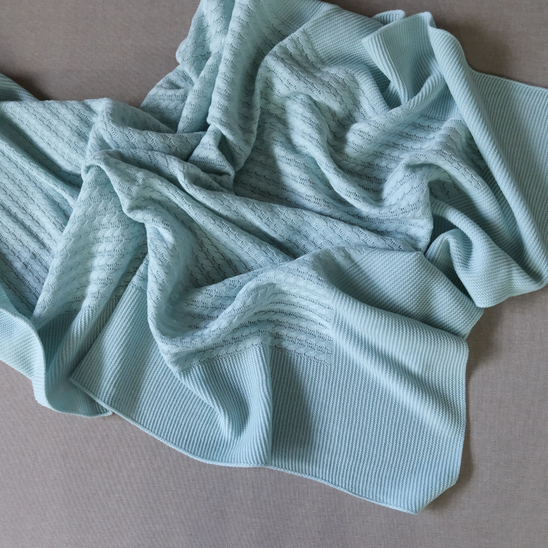 Manta Ignacio verde menta