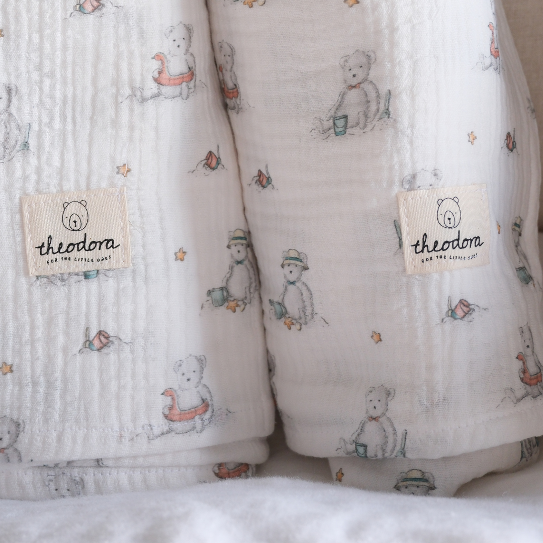 Muselina osos (pack 2)