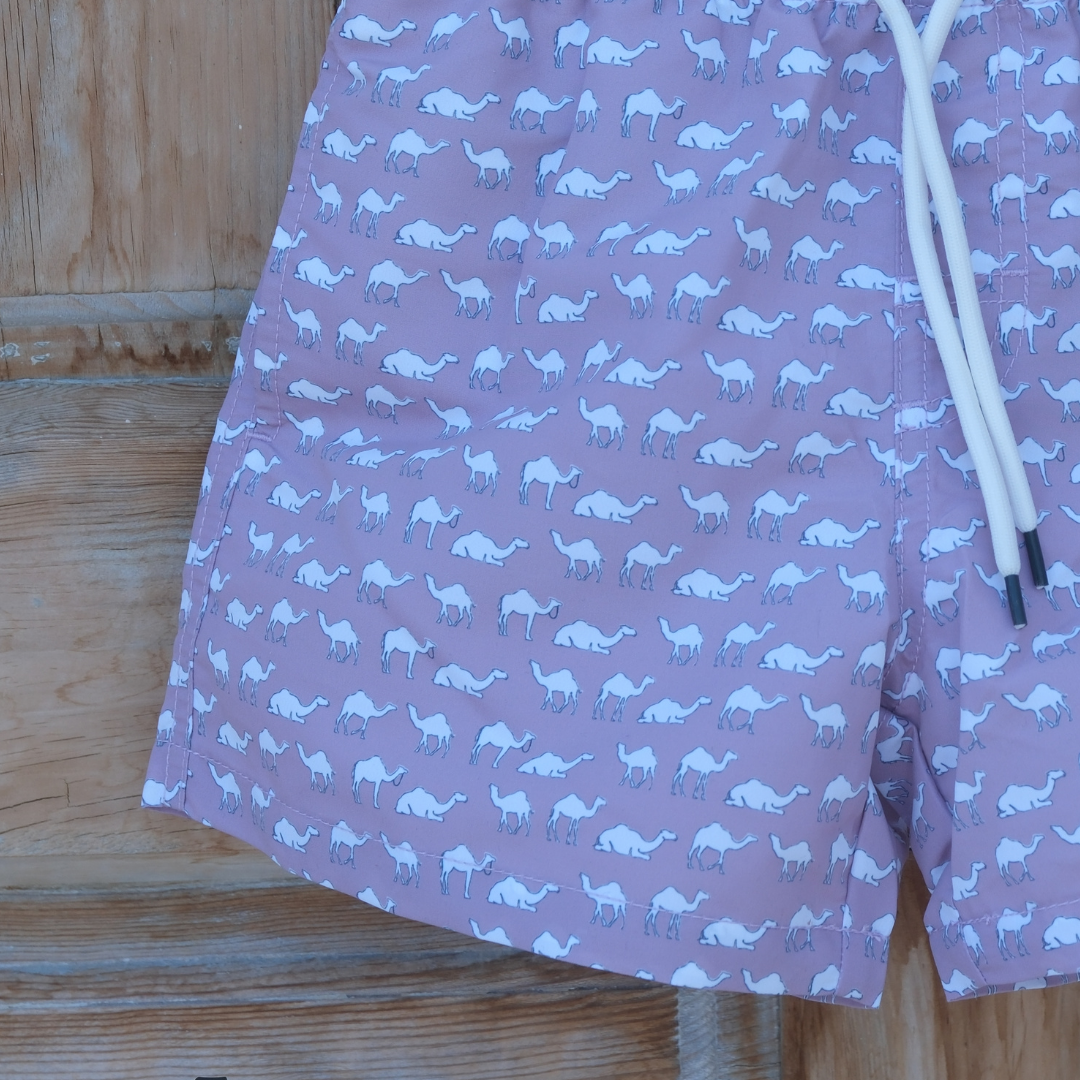 Traje de baño camello