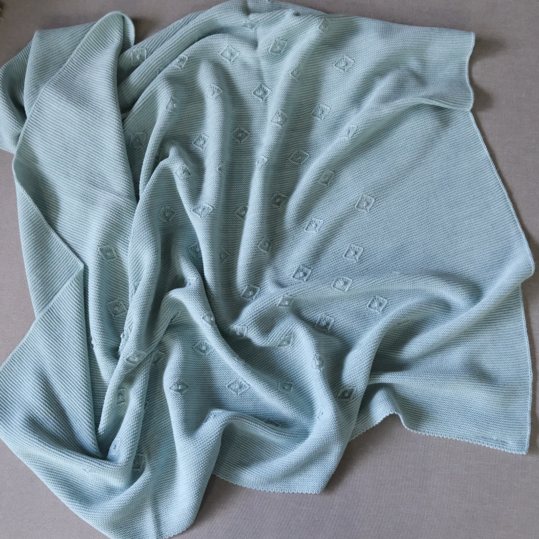 Manta Cas verde menta