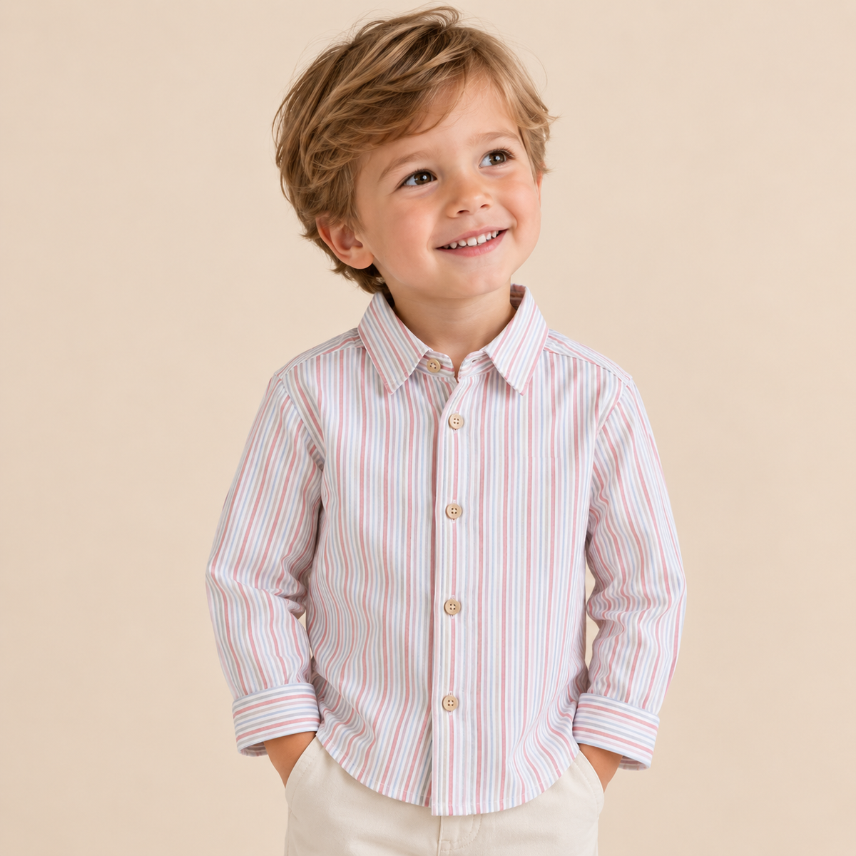 Camisa rayas niño Ibias