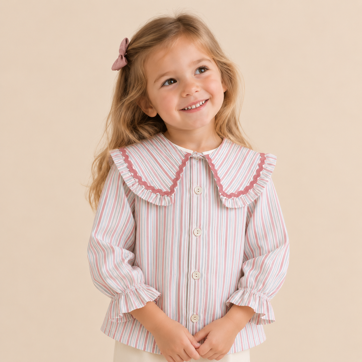 Camisa rayas niña Ibias