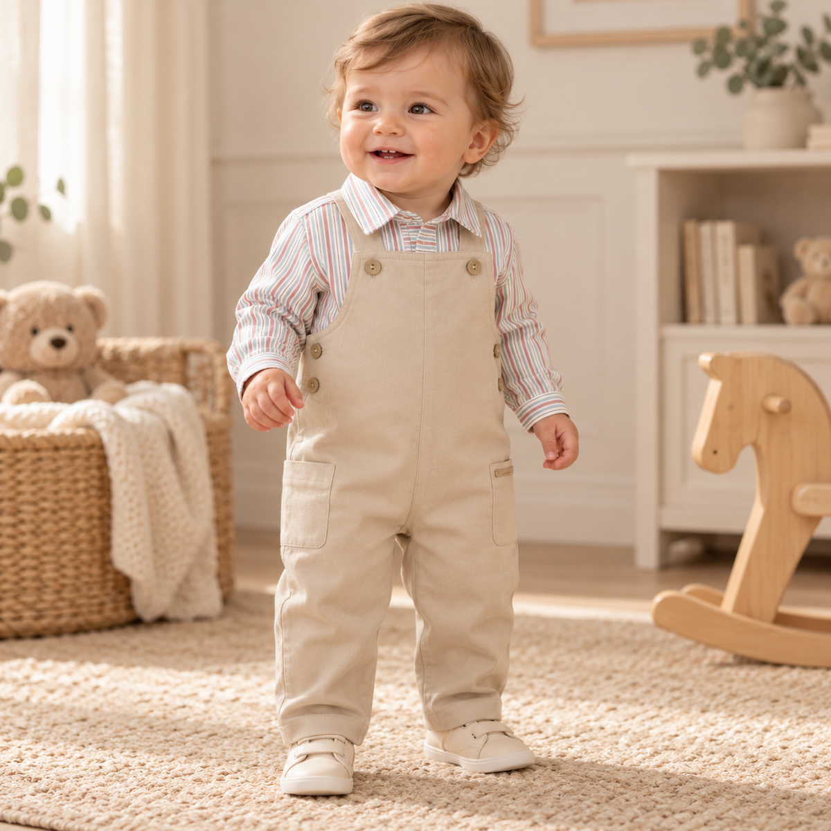 Conjunto rayas niño