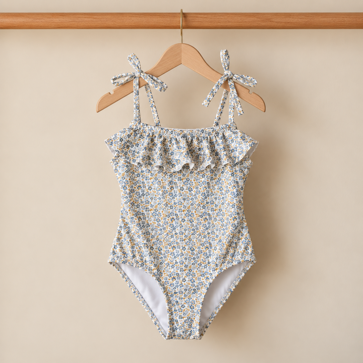Traje de baño florecitas