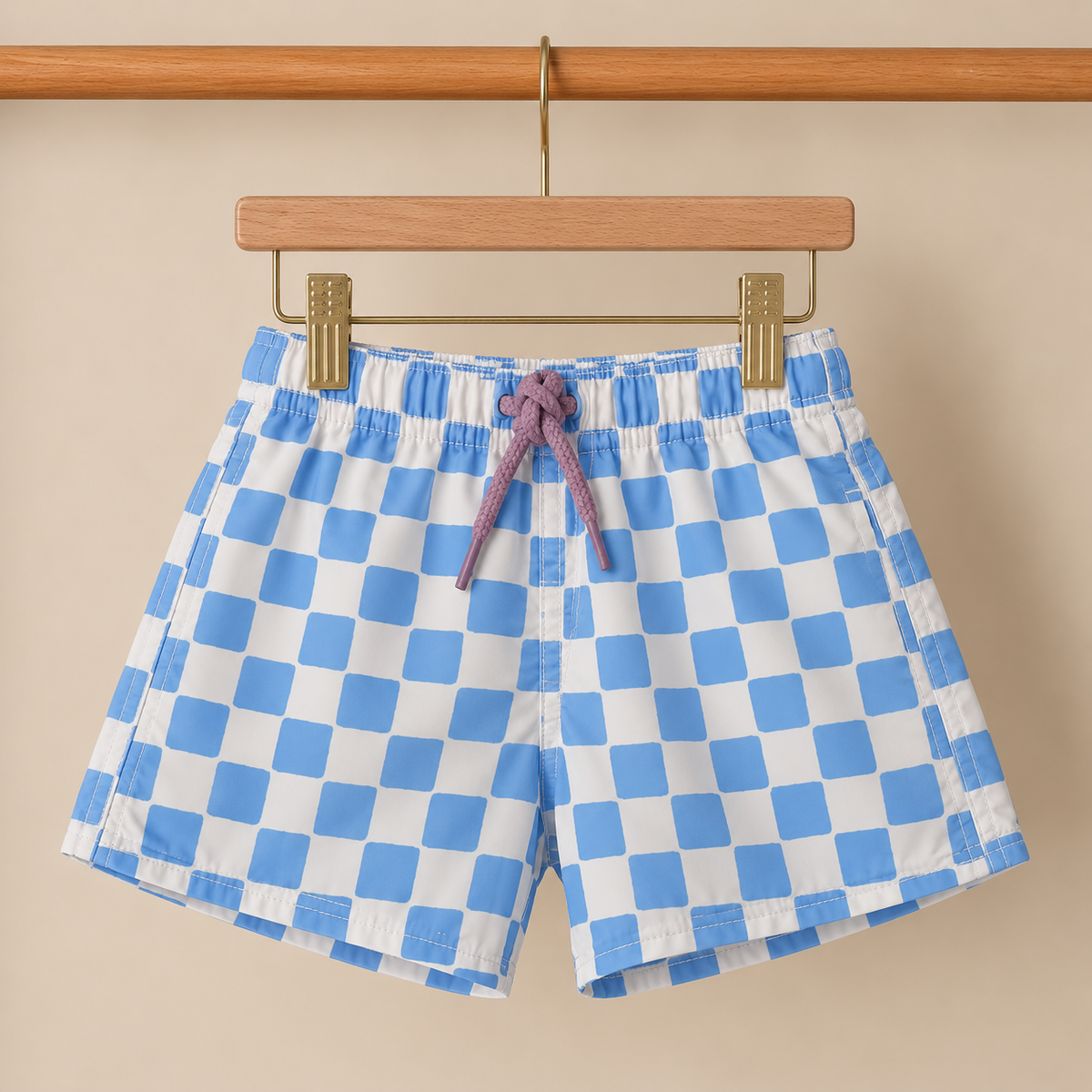 Traje de baño cuadros