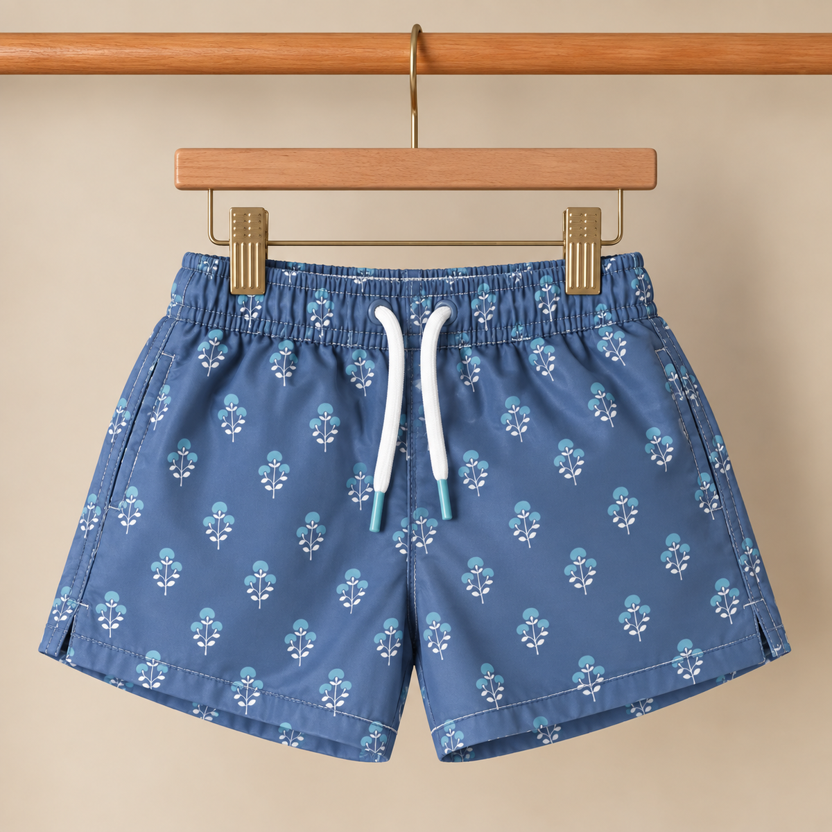 Traje de baño india azul