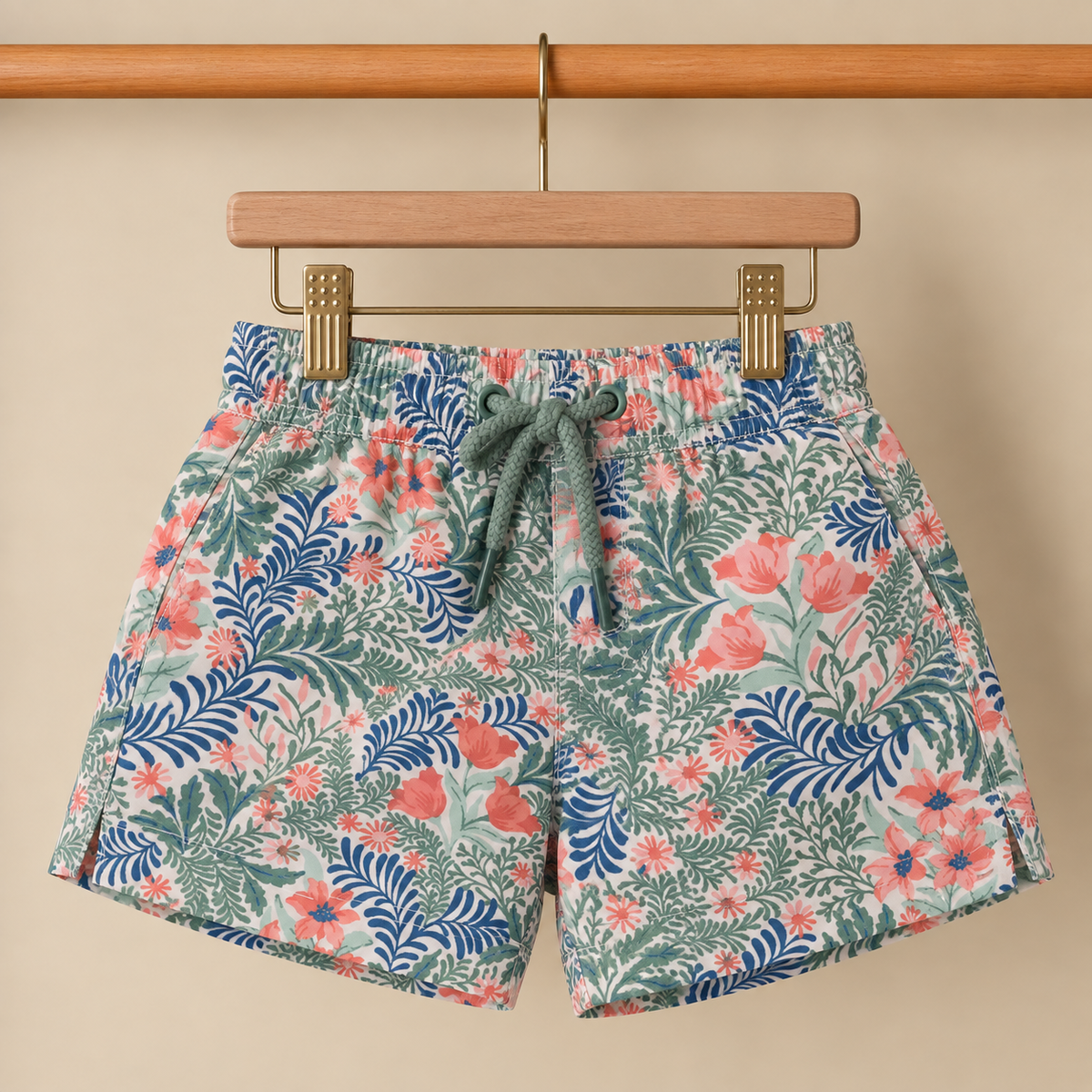 Traje de baño selva verde
