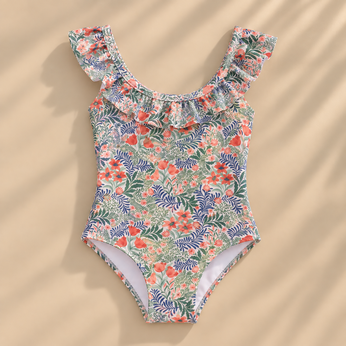 Traje de baño selva verde