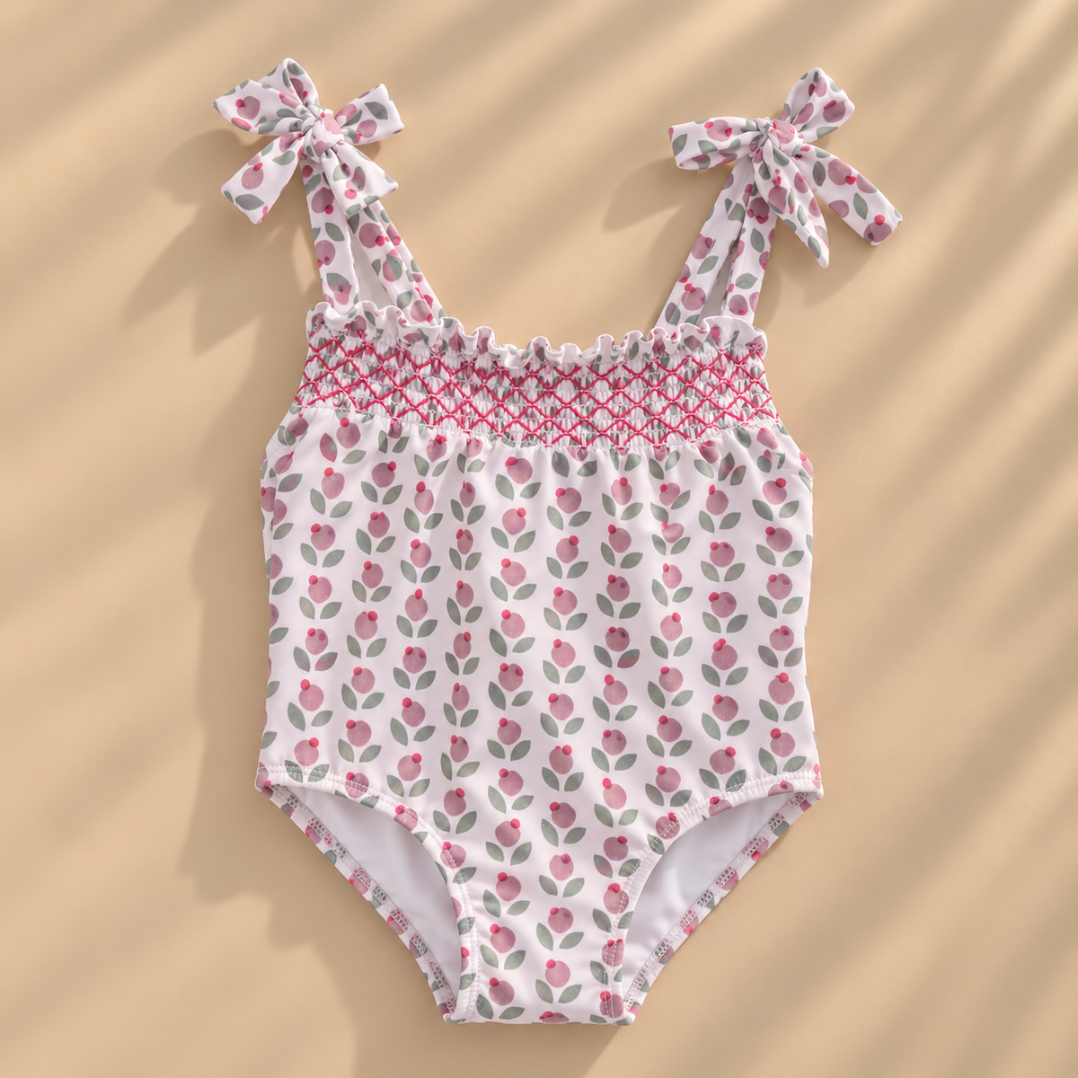 Traje de baño tulipanes